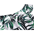 thumbnail image 6 of Hilor Women One Piece Bathing Suits One Shoulder Ruffle Swimwear Tummy Control Monokinis Swimsuits, 6 of 9