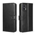 thumbnail image 1 of Funda tipo libro para Motorola Edge 30 Neo, cartera todo‑en‑uno, funda multifuncional con tarjetero y correa de muñeca desmontable, 1 of 5