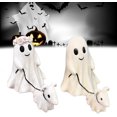 thumbnail image 1 of Estatua de Perro Fantasma de Halloween XINYU Decoración de Otoño, 1 of 8