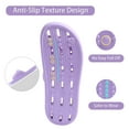 thumbnail image 4 of NeedBo Womens Mens Shower Shoes Non Slip Quick Drying House Sandal Slippers Indoor Home Bedroom Pool Spa Guest College Dorm, Purple, 13, 4 of 7