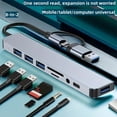 thumbnail image 3 of Adaptador 8-in-2 USB A & USB C HUB TUPO-C ESTACIÓN DE ACOPAMENTO MultipLATA, 3 of 6