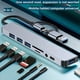 thumbnail image 3 of Adaptador 8-in-2 USB A & USB C HUB TUPO-C ESTACIÓN DE ACOPAMENTO MultipLATA, 3 of 6