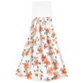 thumbnail image 7 of Yayeee Kitchen Hanging Hand Towels Set of 2 with Loop Bathroom Absorbent Tie Towel, Small Floral Blooms, 7 of 7