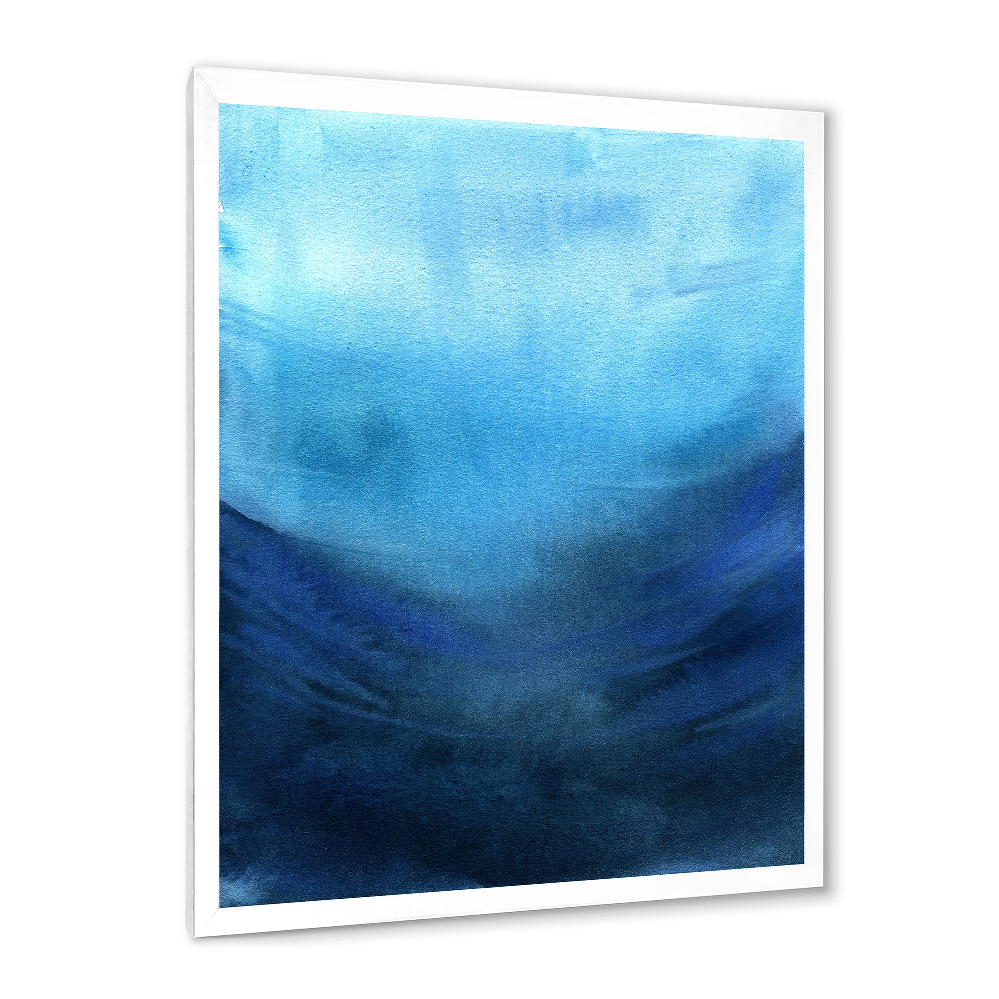 Designart 'Aquatic Underwater Compostion' Nautical & Coastal Framed Art Print