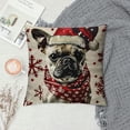 thumbnail image 2 of PHYHOO Christmas Pillow Covers Dog Throw Pillow Covers Xmas Pillowcase Dog for Living Room Farmhouse Cushion Case, 2 of 5