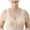 Womens Bras Beige, variant on Womens Everyday Bras, Daisy Bras for Older Women Cotton Bras Full Coverage Breathable Everyday Bras Front Closure Push Up Bras No Underwire M-5XL