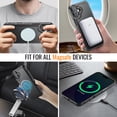 thumbnail image 6 of for iPhone 16 Plus Case with RFID Blocking Card Holder iPhone 16 Plus Case Magsafe Compatible Phone case Kickstand Wallet 2 in 1 Detachable Magnetic Leather Cover for Men Women, Black, 6 of 12