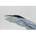 thumbnail image 3 of VF-124 Gunfighters F-14a 162588 (1987) Tomcat Model, 1/42 (18") Scale, Mahogany, Navy, Fighter, 3 of 8