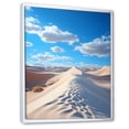 thumbnail image 2 of Designart "Dunes Swaying in the Coastal Wind II" Landscape & Nature Floater Framed Canvas Print, 2 of 7