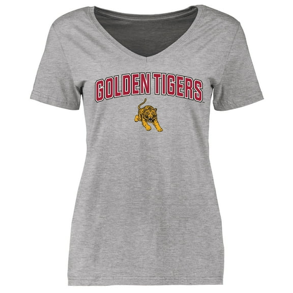 Women's Ash Tuskegee Golden Tigers Proud Mascot T-Shirt