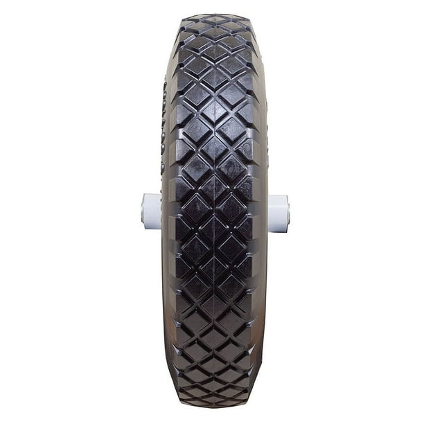 Marathon Industries 00047 16 in. Knobby Flat Free Wheelbarrow Tire