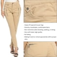 thumbnail image 5 of TRGPSG Women's High Waist Slim Fit Casual Pants Stretch Straight Leg Chino Pants, 5 of 7