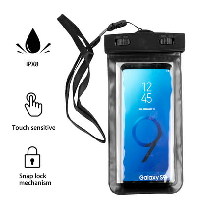 EEEKit Waterproof Underwater Phone Pouch Dry Bag Case Cover Protection For Cell Phone Smartphone Under (The Best Waterproof Smartphone)