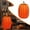 Orange, variant on 8.5 Inch Large Styrofoam Pumpkin – Paintable Artificial Pumpkin for Fall, Halloween, Thanksgiving, and Craft Projects