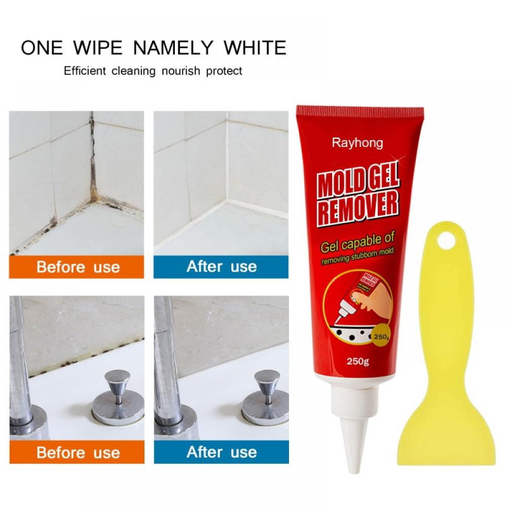 Mold Remover Gel with Tool,Mould and Mildew Remover,Household Mildew Caulk  Remover Wall Mold Cleaner,Kitchen and Bathroom (20g+Tool) - Walmart.com