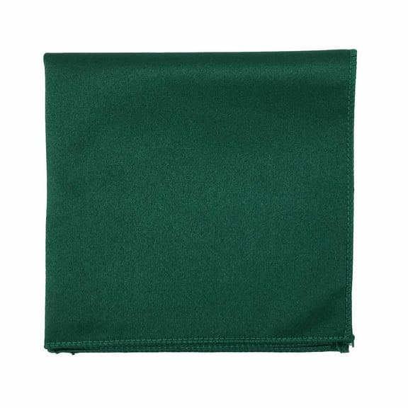 Men’s Foest Formal Satin Pocket Square in a Variety of Colors by Spencer J’s Signature Satin Collection