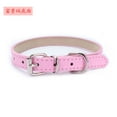 thumbnail image 1 of Collier pour Chien Doux avec Sangle pour Petit Chiot Chaton Fond en Peluche Riche : Corde Ronde Rose 120*1.0cm, 1 of 8