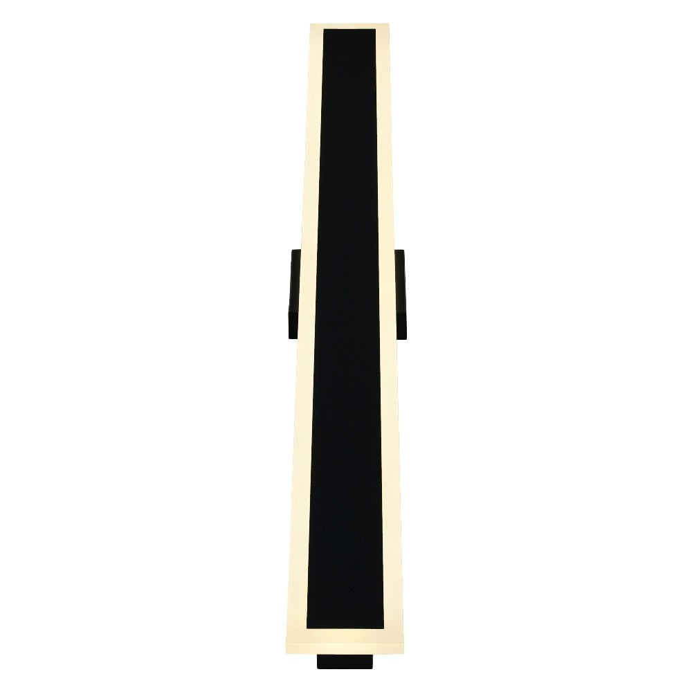 CWI Lighting Malibu LED Integrated Black Metal Outdoor Wall Light