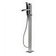 thumbnail image 5 of ALFI brand AB2843-PC Polished Chrome Single Hole Floor Mounted Waterfall Tub Filler, 5 of 10