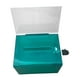 thumbnail image 4 of Caja de acrílico para donaciones, urnas, tarjetas de visita, caja de dibujo, caja de sugerencias, caja de quejas para mesa de recepción de recaudación Verde, 4 of 8