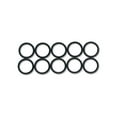 thumbnail image 2 of Vibrant Performance 20890 VIB20890 PACKAGE OF 10, -10AN RUBBER O-RINGS, 2 of 4