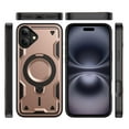 thumbnail image 4 of Elegant Choise Magnetic Case with Screen Protectors for iPhone 16 Pro Max/16 Pro/16 Plus/16 Dual-layer Full Protective Phone Cover with Ring Kickstand, Pink, 4 of 11