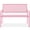 Pink, variant on Best Choice Products Indoor Outdoor Steel Garden Bench w/ Geometric Backrest, Foot Levelers - Pink