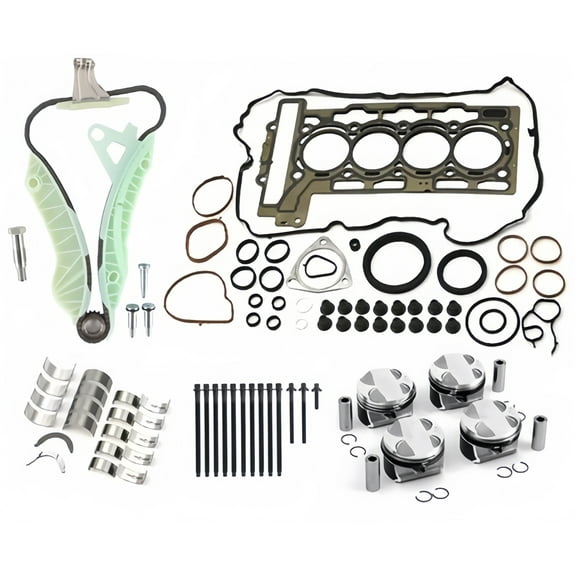 Bearing Head Gasket Set Piston Timing Chain Kit For 2007-2016 BMW Mini Cooper R55 R56 N12 N16 1.6T