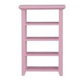 thumbnail image 5 of 1:12 Scale Flower Stand 4 Layers Wooden Miniature Bookshelf Furniture Decoration Pink, 5 of 8