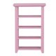thumbnail image 4 of Soporte de flores para casa de muñecas a escala 1:12, estantería en miniatura de madera de 4 capas, decoración de muebles, color rosa, 4 of 9