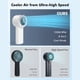 thumbnail image 5 of Ventilador Portátil de 5 Velocidades de Alta Velocidad, Recargable por USB con Pantalla en Color, Diseño Compacto para Uso en Interiores y Exteriores., 5 of 5