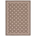 thumbnail image 2 of Safavieh Courtyard Rowan Geometric Indoor/Outdoor Area Rug, Light Brown/Beige, 4' x 5'7", 2 of 16