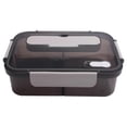 thumbnail image 1 of Lunch 1500Ml Bento Box, with 3 Compartments & Cutlery Set,Microwave, 1 of 5