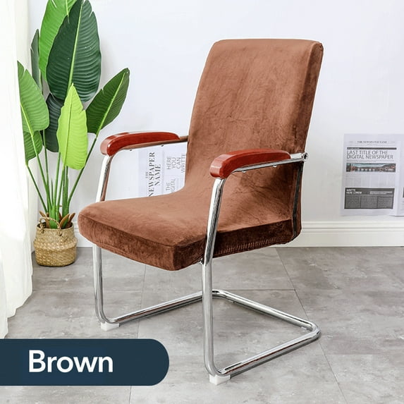 Office Chair Cover Computer Chair Universal Removable Washable Anti-dust Desk Chair Seat Covers Protectors Modern Simplism Style