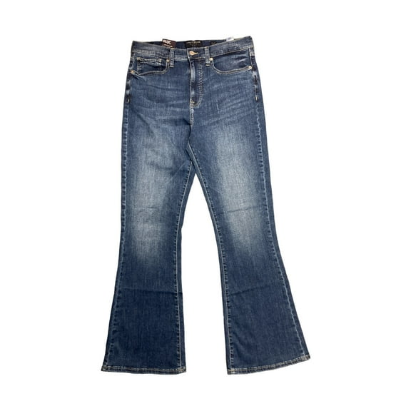 Lucky Brand Women's 2 Way Stretch High Rise Flare Jean (Athena, 10)
