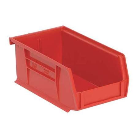 Quantum Red Storage Cabinet - QUANTUM STORAGE SYSTEMS QUS220RD Red Hang and Stack Bin, 7-3/8