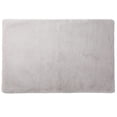 thumbnail image 3 of Phantoscope Deluxe Soft Faux Rabbit Fur Collection Decorative Home Decor Modern Area Rug, Gray, 3 of 4