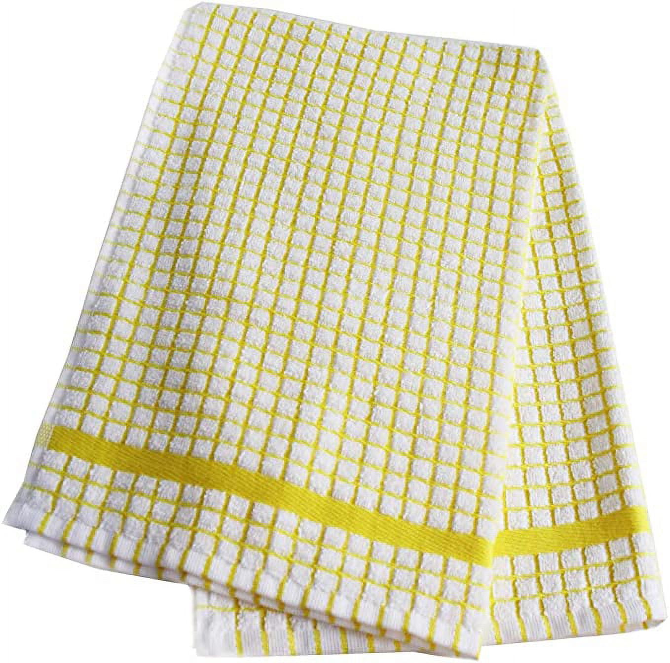 Samuel Lamont Poli-Dri 3-Piece Famous Kitchen Tea Towel Set 100% Cotton Ultra Absorbent