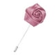 thumbnail image 1 of Uxcell 1-Pack Insignias de Flor para Hombres, Pin de Boutonnieres de Rosa para Bodas/Bailes/Fiestas [Pasta de Frijol Rojo], 1 of 7
