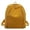 Yellow, variant on Minimalist Solid Color Lightweight Shoulder Backpack For Daily Commute Travel And Sports