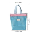 thumbnail image 3 of Miwamany Mesh Beach Tote Bags,Portable Travel Handbag Mini Pool Beach Bags Reusable Colorful Polyester for Travel Party Swim Toys, 3 of 7