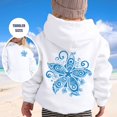 thumbnail image 2 of PMVFHDE Sweat à Col Rond pour Filles Mode Décontractée Imprimé à Manches Longues Blanc,140, 2 of 7