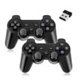 thumbnail image 2 of 2 pcs 2.4Ghz Wireless Gamepad PC Game Controller for Game Stick GD10 / M8 Video Game Console Controle for Android TV Joystick (black), 2 of 7