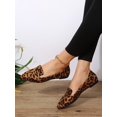 thumbnail image 2 of Women's Fashionable Soft Comfortable Red Flat Shoes, Spring And Autumn Seasons Casual Peas Shoes With Shallow Mouth And Pointed Toe, Simple And Stylis, 2 of 4