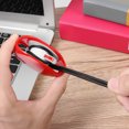 thumbnail image 4 of unbranded 4Ud Caja Automática Para Enrollar Y Organizar Cables De Datos Portátil Color Rojo, 4 of 8