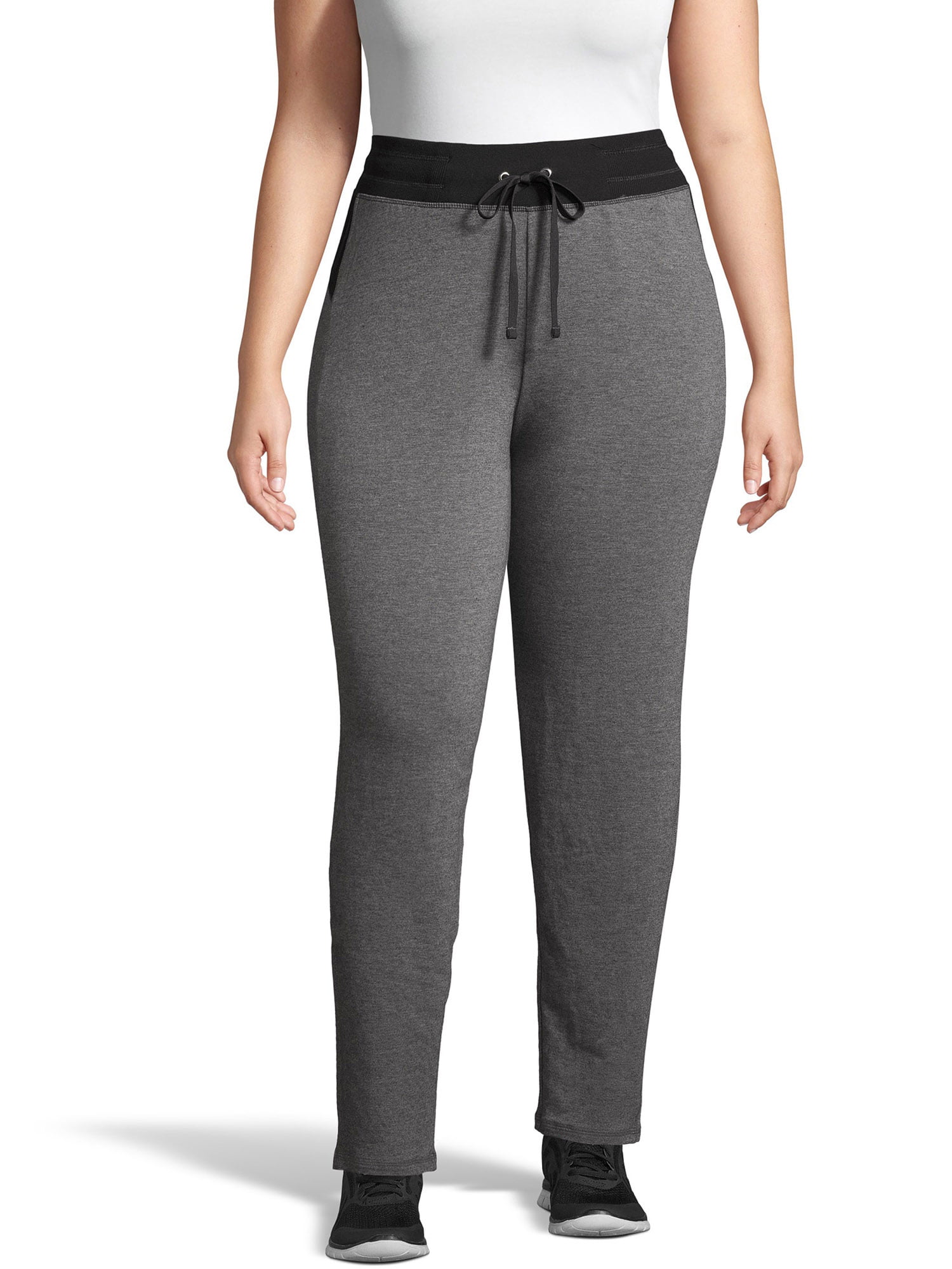 Just My Size Women's Plus Size French Terry Performance Sweatpants ...