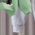 thumbnail image 4 of Kaprioy Boys Clothes Fall Winter Outfits Kids Fall Boys Pants Set Kids Letter Print Sweatshirts 2PCS Long Sleeve Cartoon Clothing, 4 of 7