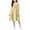 Yellow, variant on Girls' Dress Solid Color Round Neck Sleeveless with Pockets Summer Casual Comfortable Dress Purple 11-12 Years