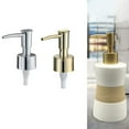 thumbnail image 5 of Mduoduo 28 Thread Plastic Lotion Pump Head Bathroom Spray Head Shower Gel Press Head,Matte Gold Pump Head 1 Set, 5 of 10