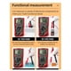thumbnail image 2 of DM850 Multímetro Digital de 1999 Cuentas, Comprobador Automático de Voltaje CA/CC, Ohmímetro, Amperímetro, Detector, Herramientas, Color Naranja., 2 of 5